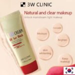 3W Clinic UV Sun Block BB Cream SPF50+ PA+++ 50ml - Image 3