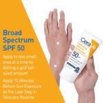 CeraVe Hydrating Mineral Body Sunscreen Broad Spectrum SPF 50 150ml - Image 2