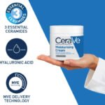 CeraVe Moisturising Cream For Dry To Very Dry Skin 50ml - Image 3