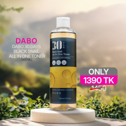Dabo 30 Days Black Snail All In One Toner 300 ml