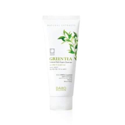 Dabo Green Tea Natural Rich Foam Cleanser 180 ml (In Bangladesh)