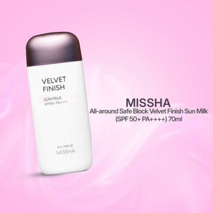 Missha All-around Safe Block Velvet Finish Sun Milk (SPF 50+ PA++++) 70ml