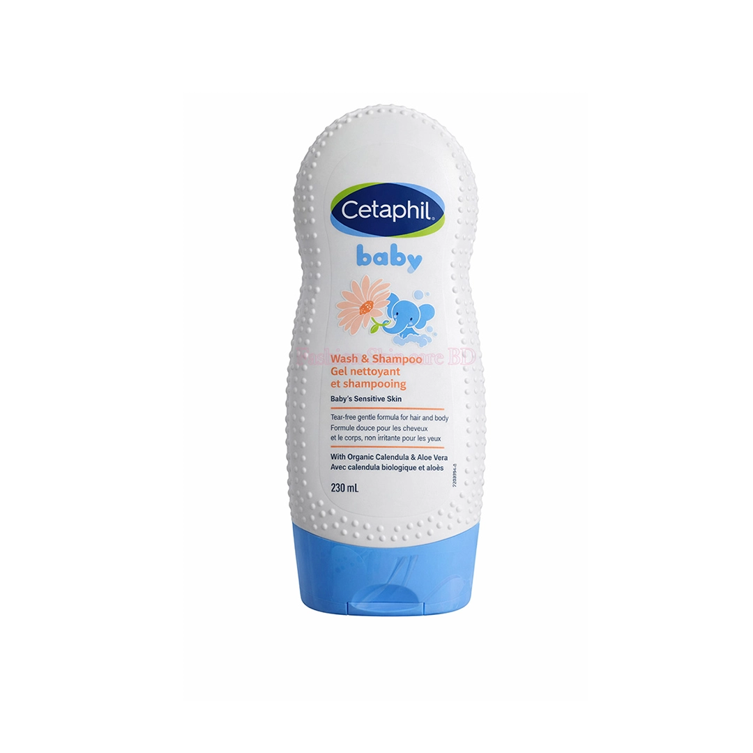wagraehe Cetaphil Baby Wash and Shampoo 230ml - Image 1