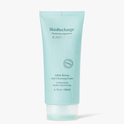care nel white renew soft cleansing foam