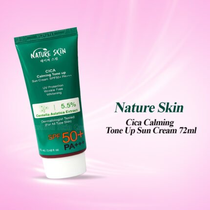 Nature Skin Cica Calming Tone Up Sun Cream 72ml
