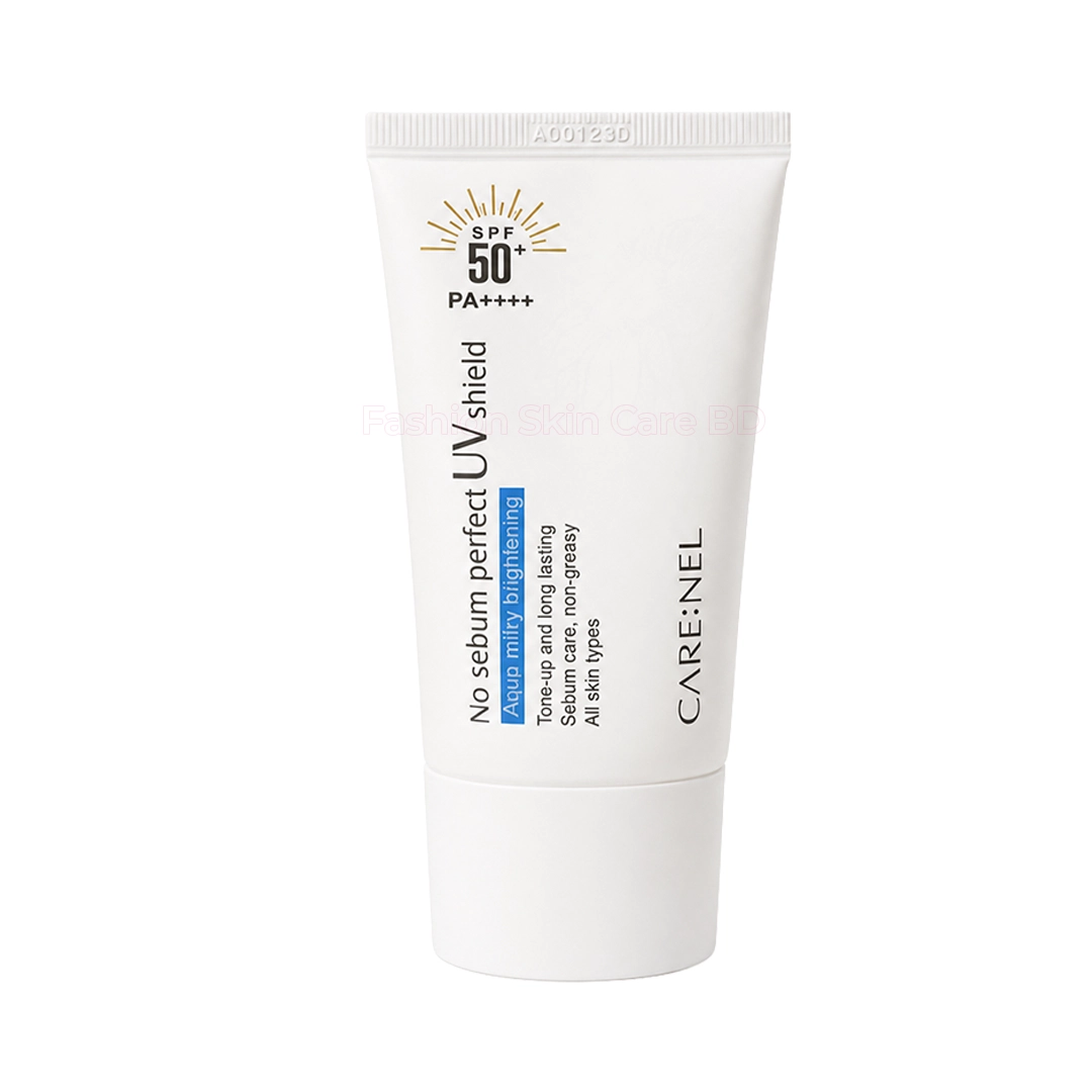 fjvhj; Care:Nel No Sebum Perfect UV Shield SPF50+ PA++++ 50ml - Image 1