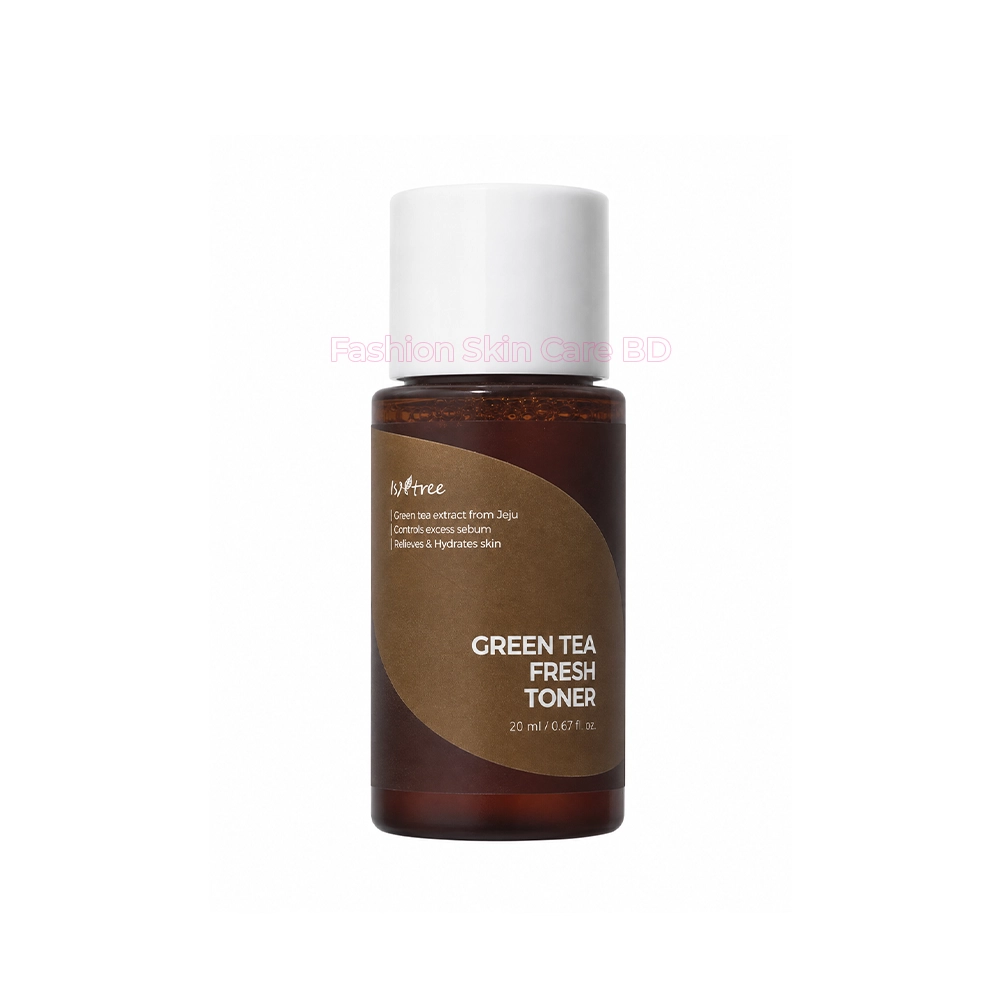 tlubebvj Isntree Green Tea Fresh Toner MINI (20ml) - Image 1