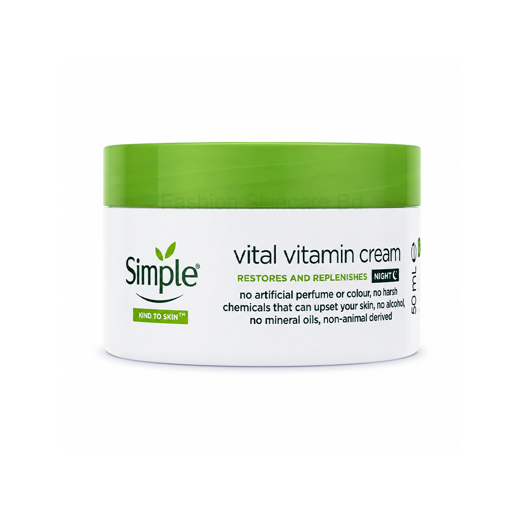 si Simple Kind To Vital Vitamin night Cream 50ml - Image 1