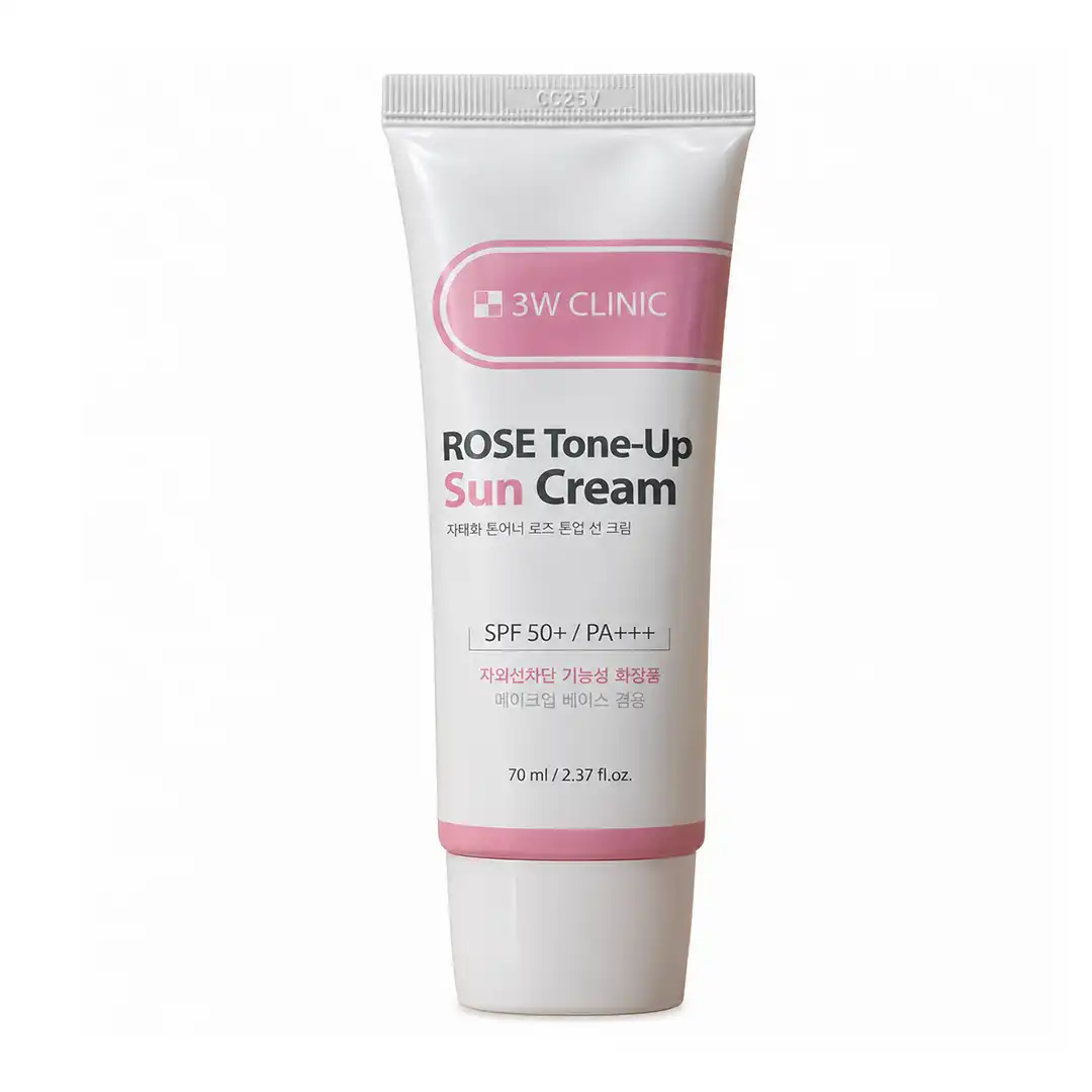 3w Clinic Rose Tone-Up Sun Cream Spf 50+ PA+++ 3w Clinic Rose Tone-Up Sun Cream Spf 50+ PA+++ - Image 1